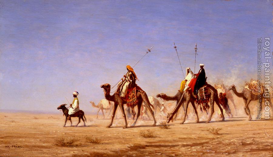 Charles Theodore Frere : A Caravan Crossing the Desert